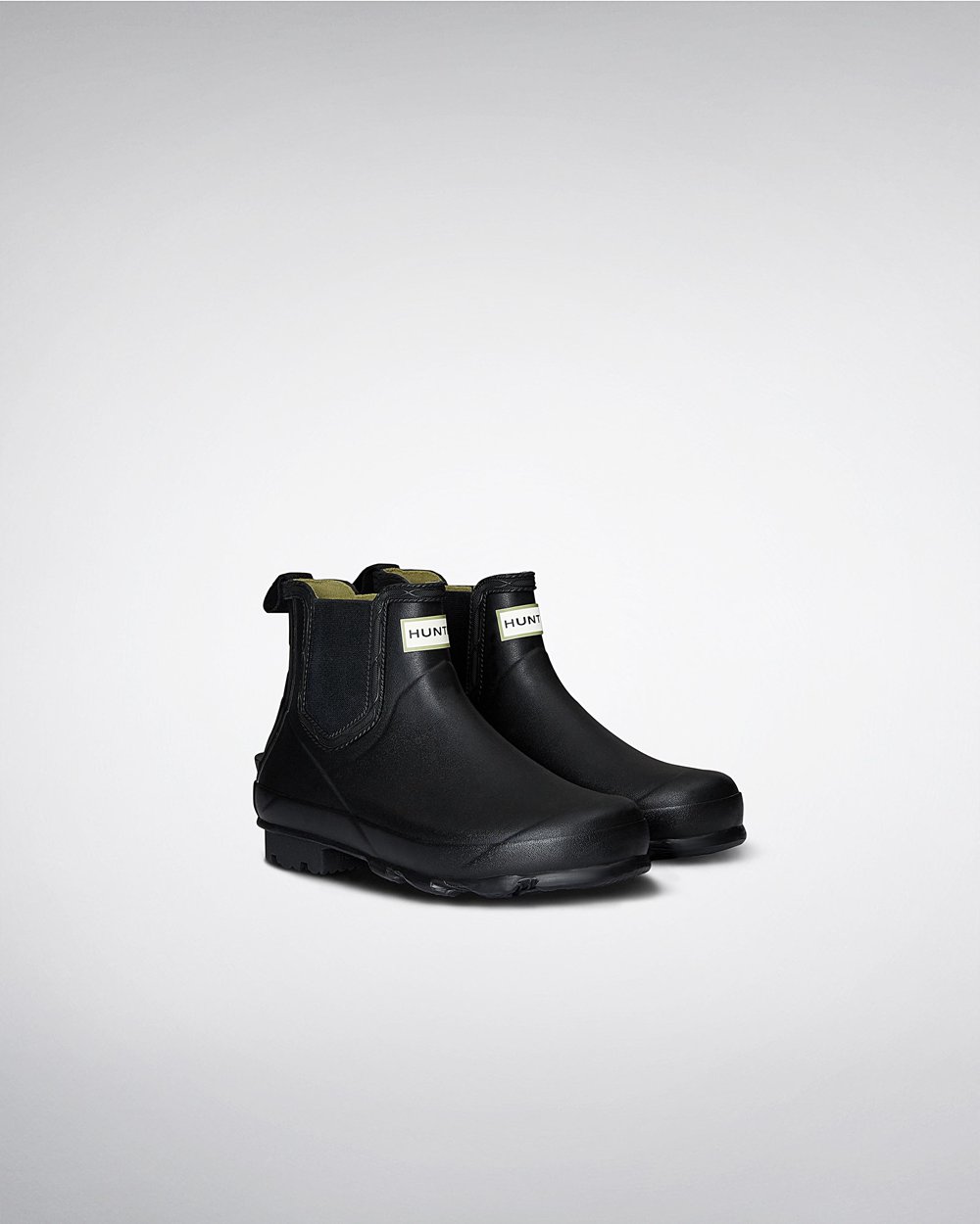 Men Hunter Norris Field | Chelsea Boots Black | NZ-69475-MUZC